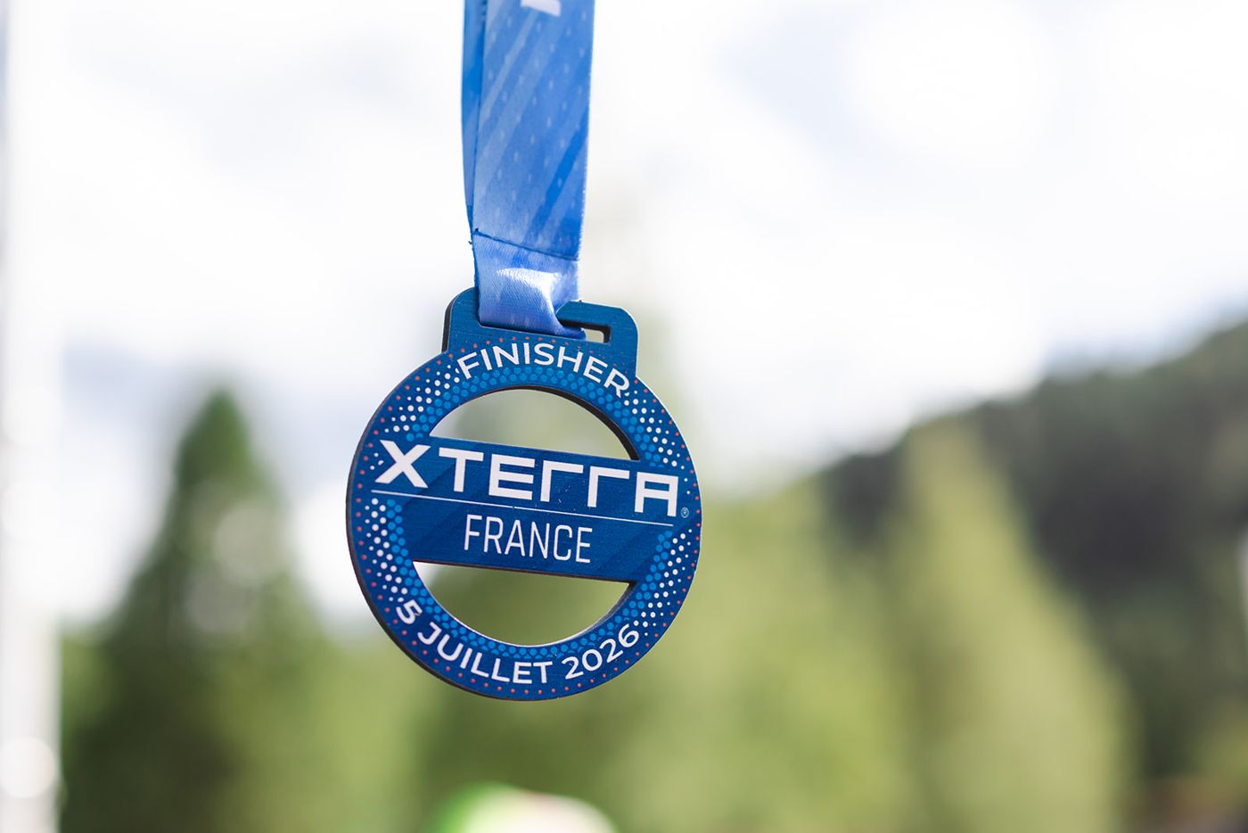 Médaille de finisher XTERRA France